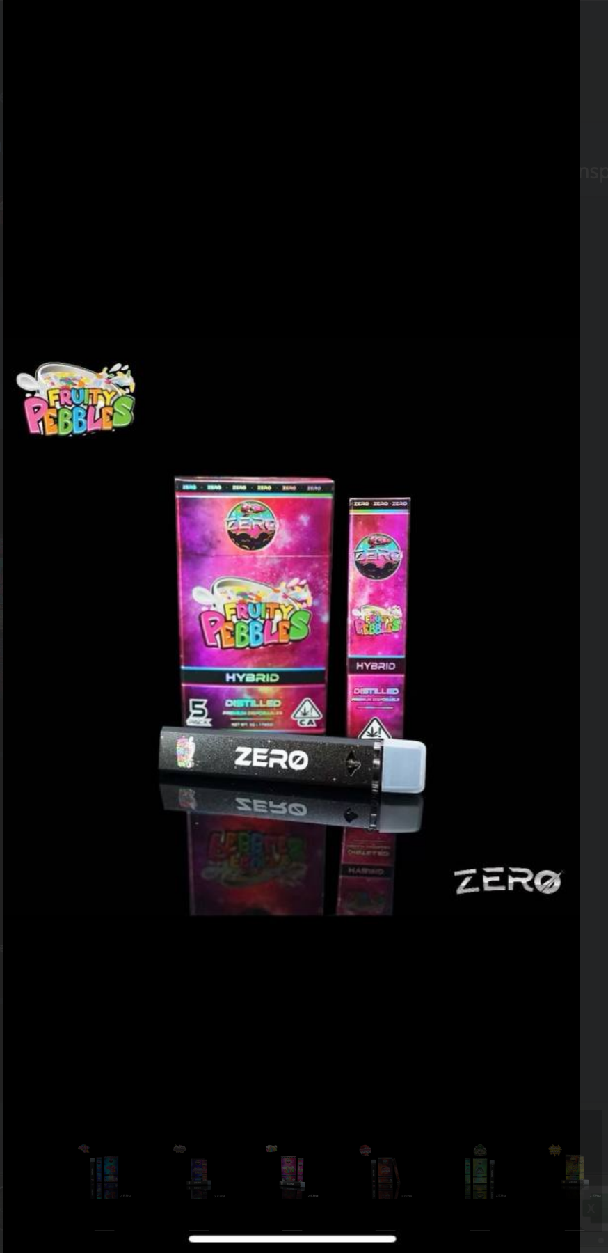 Zero Gravity Fruity Pebbles Disposable 5 Pack (HYBRID)